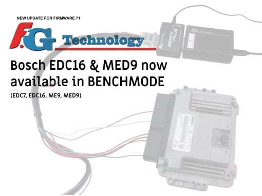 BOSCH EDC16 & MED9 ora disponibili in benchmode!