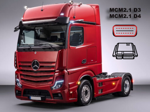 Mercedes Truck E6 MCM2.1 D3/D4