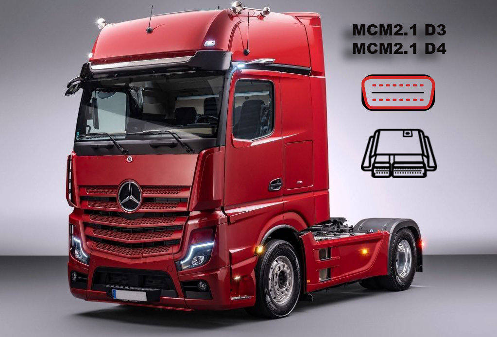 Mercedes Truck E6 MCM2.1 D3/D4