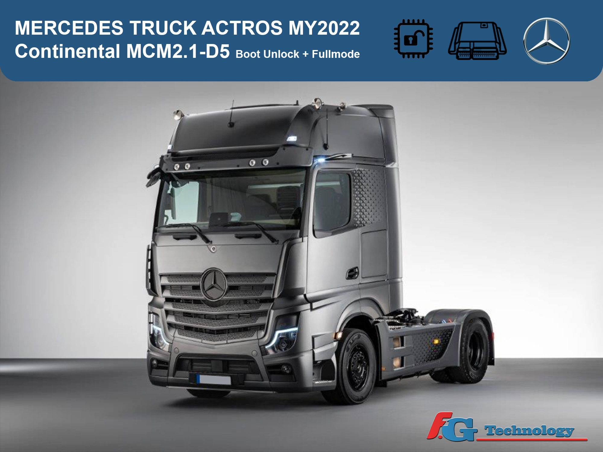 Mercedes Truck E6 MCM2.1 D3/D4