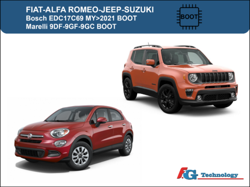 FCA Bosch EDC17C69 MY2021 & Marelli 9xx now available in Boot