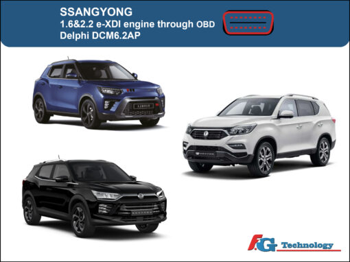 OBD read for DCM6.2AP Ssangyong