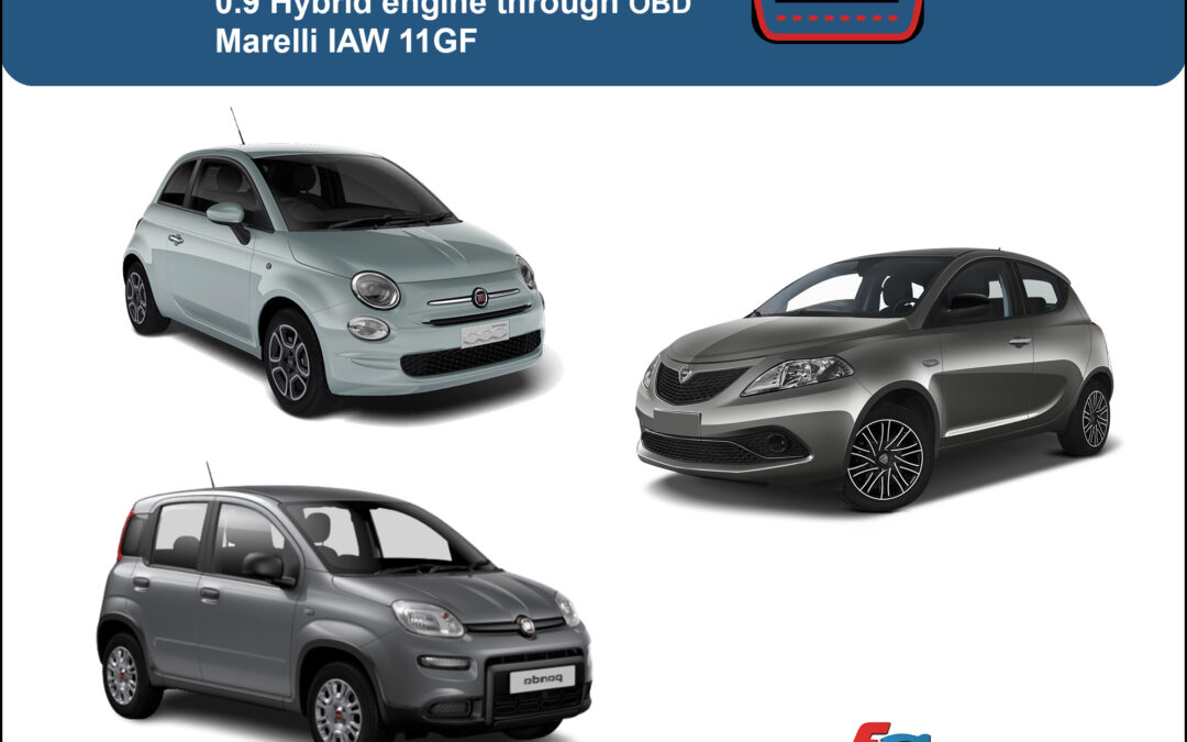 OBD read for Fiat and Lancia Hybid engine