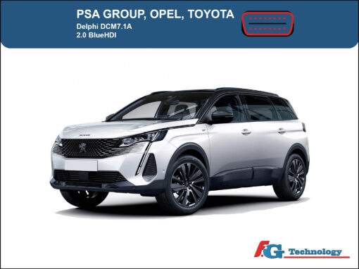 PSA Delphi DCM7.1A now supported in OBD