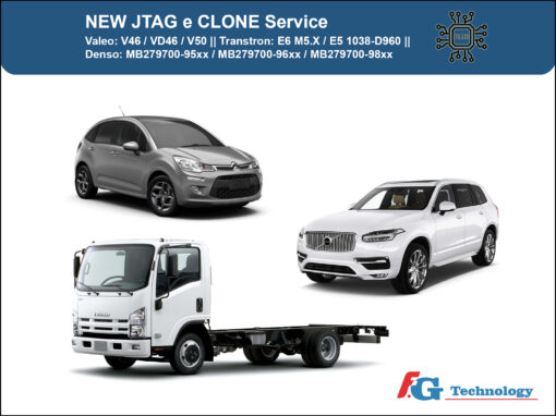 New JTAG / CLONE service for Valeo, Transtron, Denso