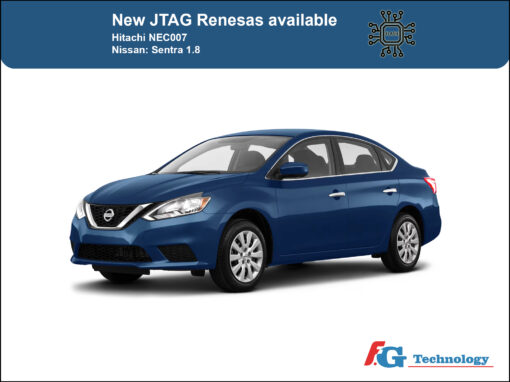 JTAG Renesas available for Hitachi NEC007 control units