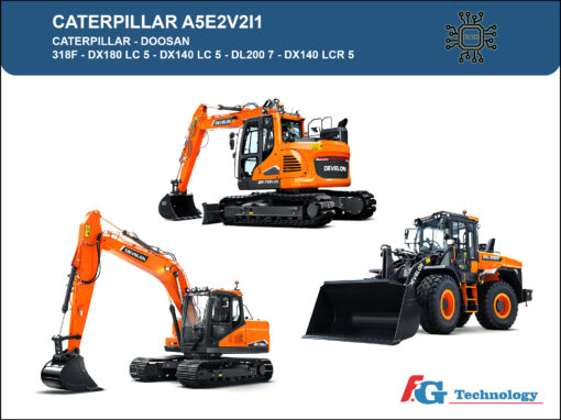 JTAG disponibile per centraline Caterpillar A5E2V2I1