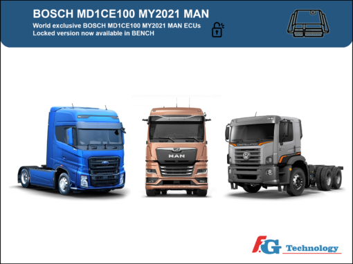 BOSCH MD1CE100 MY2021 MAN TRUCK NOW AVAILABLE AS WORLD EXCLUSIVE