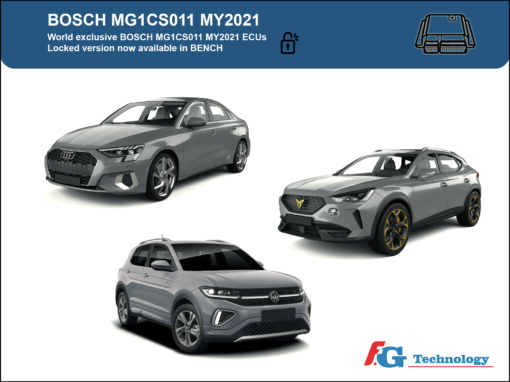 NUOVO SERVIZIO DI SBLOCCO PER BOSCH MG1CS011 MY2021 ORA DISPONIBILE – Esclusiva mondiale!