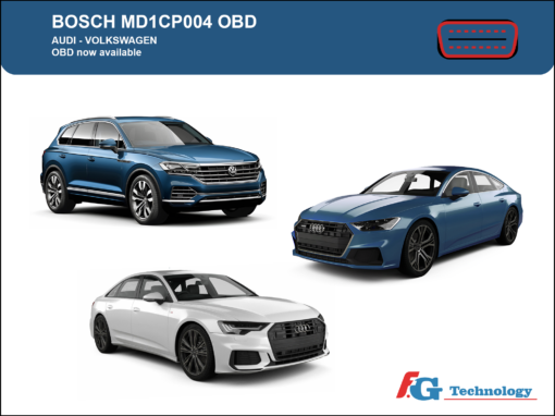 OBD disponibile per centralina Bosch MD1CP004