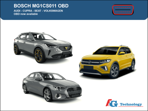 Protocollo OBD disponibile per Bosch MG1CS011