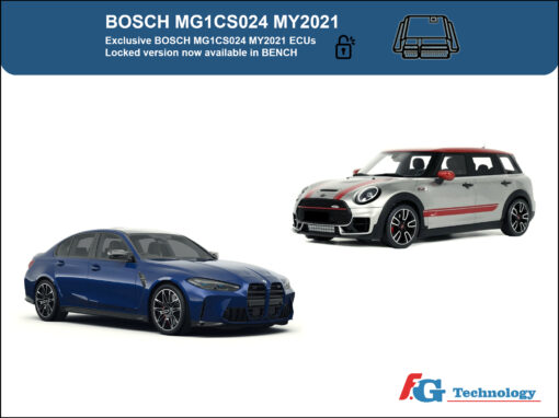 New unlock service for BOSCH MG1CS024 MY2021 available now