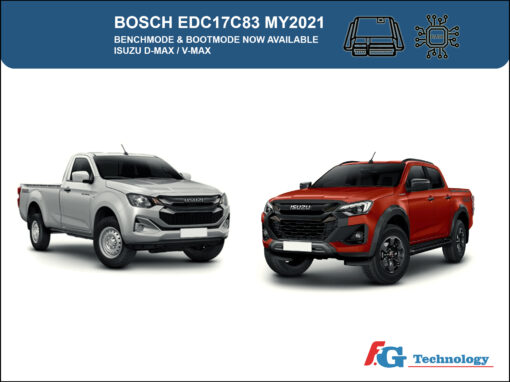 Benchmode and Bootmode now available for Bosch EDC17C83 MY2021