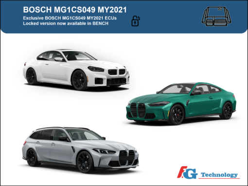New unlock service for BOSCH MG1CS049 MY2021 available now
