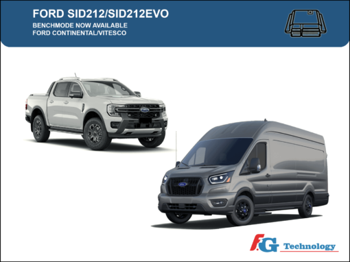 BenchMode now available for Continental/Vitesco SID212-SID212EVO
