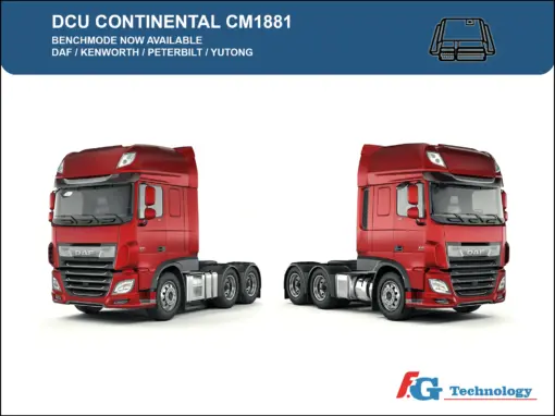 BenchMode now available for DCU Continental  CM1881