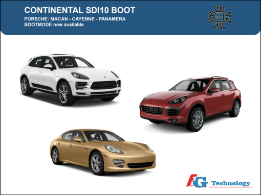Bootmode now available for Continental SDI10 ECU