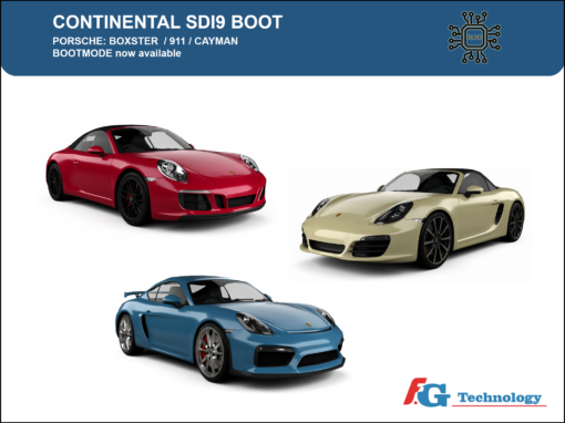 Bootmode now available for Continental SDI9 ECU