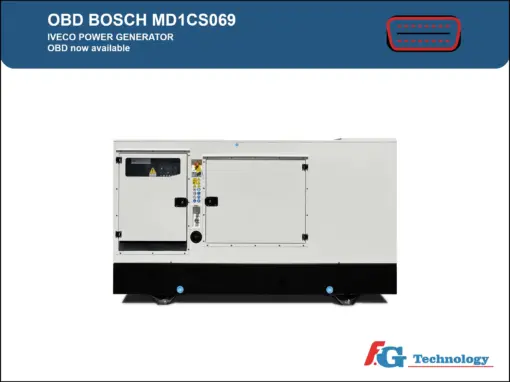Protocollo OBD disponibile per Bosch MD1CS069 Iveco Power Generator