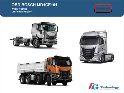 Protocollo OBD disponibile per Bosch MD1CE101 IVECO TRUCK