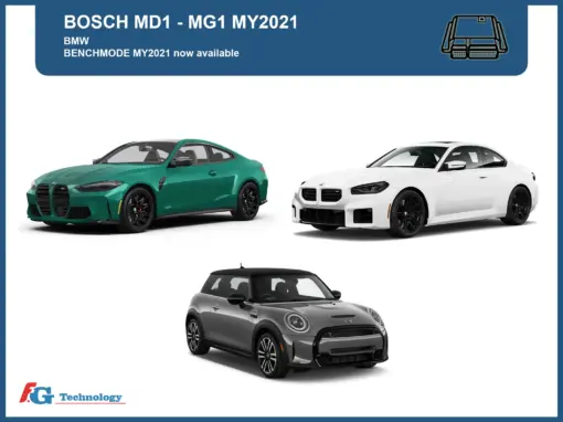 New Benchmode available for MD1 and MG1 MY2021 BMW