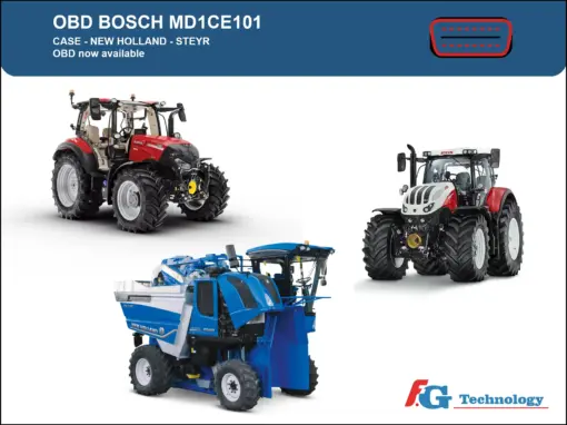 Protocollo OBD disponibile per Bosch MD1CE101 CNH