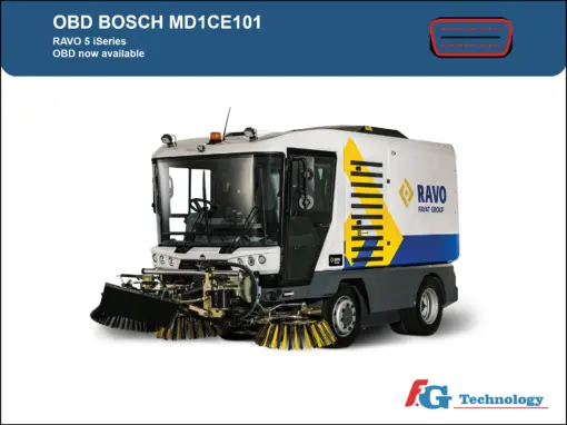 OBD protocol available for Bosch MD1CE101 RAVO