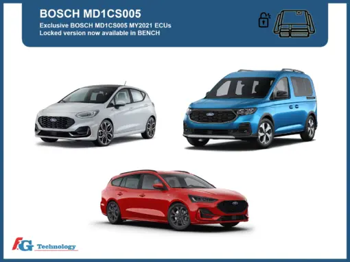 Bench Unlock per BOSCH MD1CS005 MY2021 ora disponibile