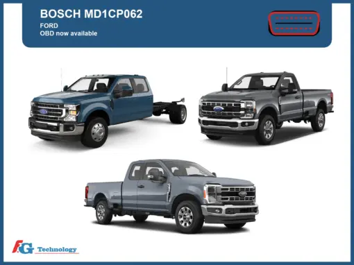 OBD protocol available for Bosch MD1CP062 Ford
