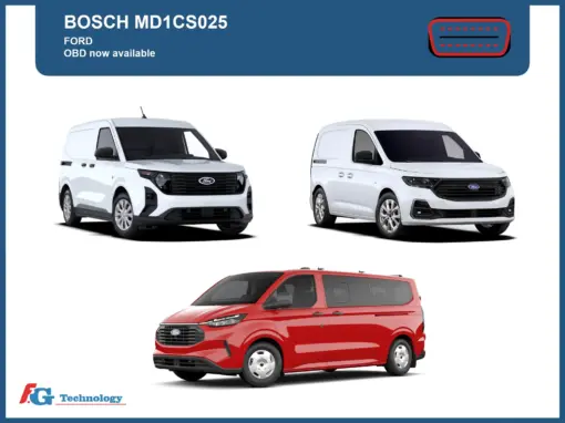 OBD protocol available for Bosch MD1CS025 Ford