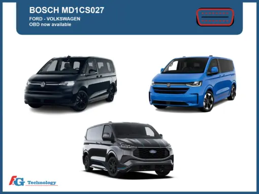 OBD protocol available for Bosch MD1CS027