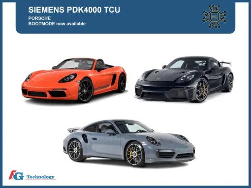 Bootmode ora disponibili per PDK4000 Porsche